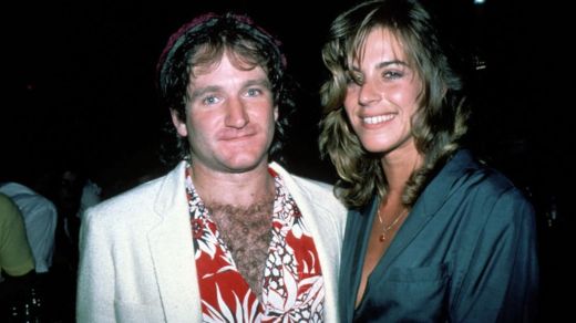 Robin Williams con su primera esposa, Valerie Velardi. GETTY IMAGES