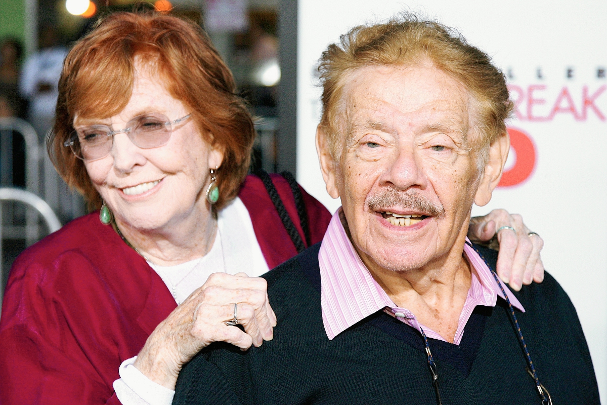 Anne Meara y su esposo husband Jerry Stiller, durante un evento en el 2007. (Foto Prensa Libre: AP) 