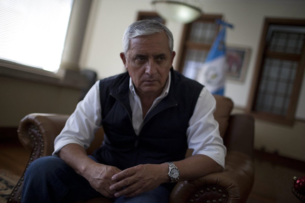 Otto Pérez Molina cumple una semana de no convocar a actividades públicas. (Foto Prensa Libre: Hemeroteca PL)