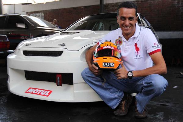 El piloto de GTS, Marco Morales, se reporta listo para comenzar el campeonato 2014. (Foto Prensa Libre: Jorge Ovalle)