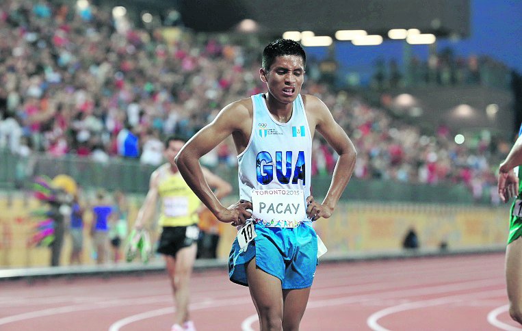 Mario Pacay hizo un gran trabajo en la prueba de los 10 mil metros, en el Mundial Juvenil de Atletismo (Foto Prensa Libre: Hemeroteca PL)