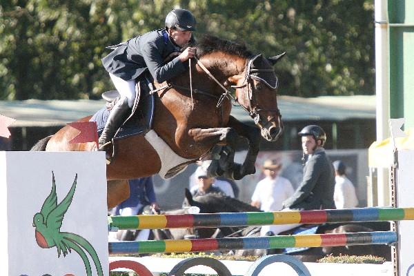 Eduardo Castillo, durante su recorrido de ayer. (Foto Prensa Libre: Jesús Cuque)