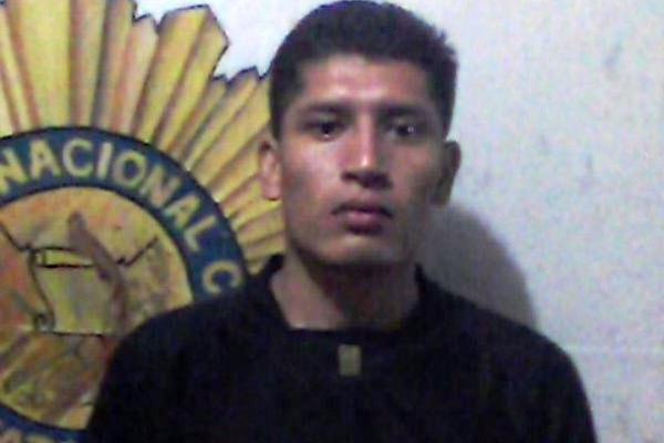  PNC considera que Manfredo de Jesús Pineda López recibió Q500 para matar al alcalde. (Foto Prensa Libre: Oswaldo Cardona)