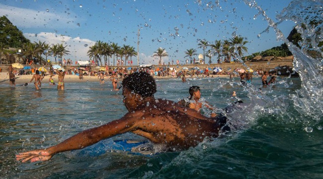 Los hoteles en Río de Janeiro, Brasil, ya tienen cupo lleno. (Foto Prensa Libre: AFP)
