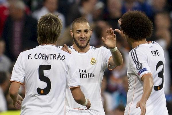Karim Benzema es duda para el juego del Real Madrid contra el Osasuna. (Foto Prensa Libre: AFP)