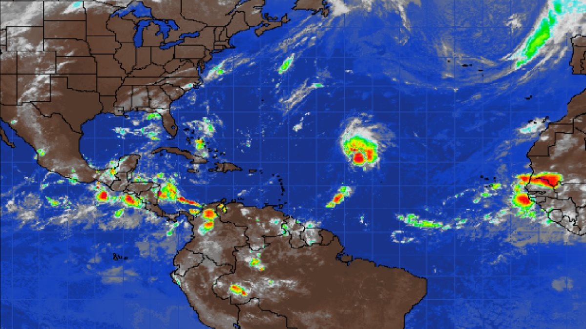 "Ian" es la novena tormenta tropical formada en la cuenca del Atlántico.(CNH).
