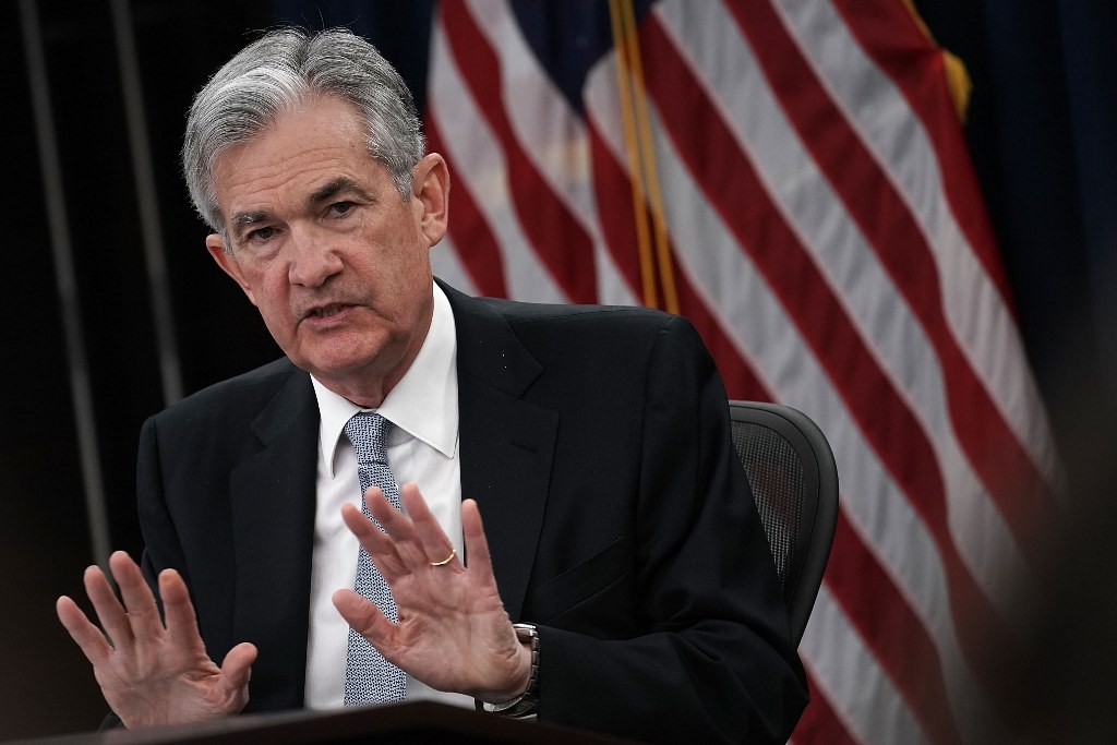 El presidente de la Reserva Federal, Jerome Powell, en Washington. (Foto Prensa Libre: AFP)