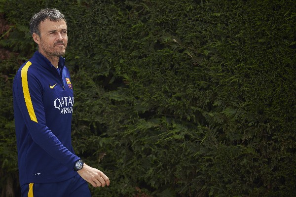 El técnico del Barcelona, Luis Enrique, espera triunfar frente al Betis. (Foto Prensa Libre: EFE)