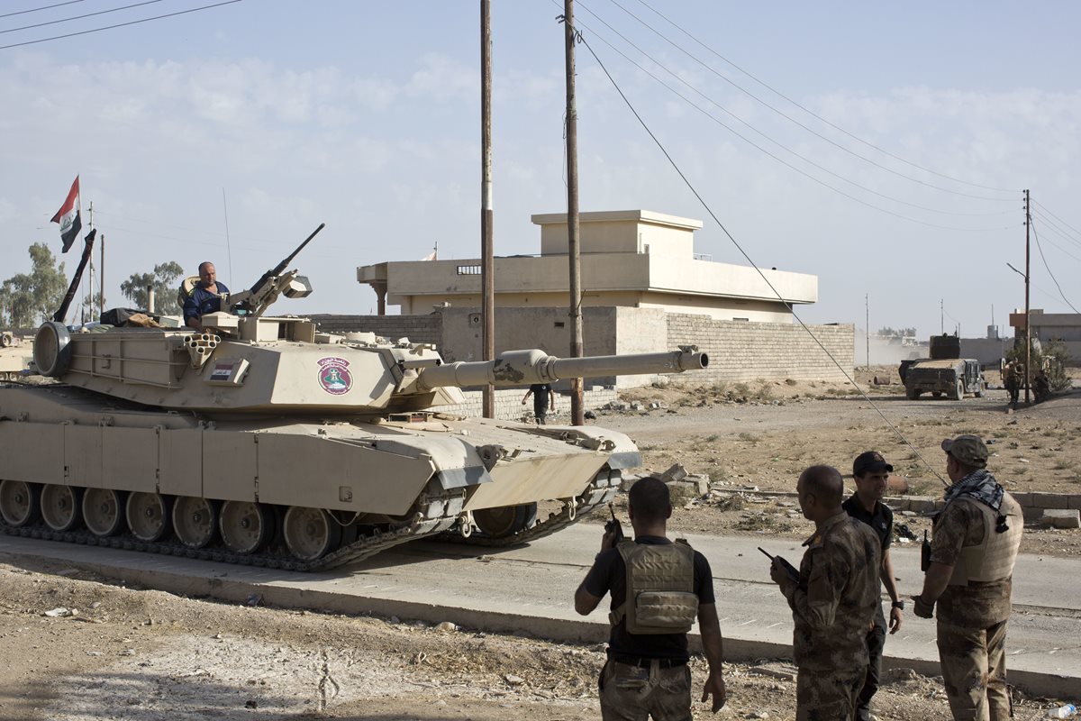 Tropa iraquí se prepara para golpe final al EI en Mosul. (Foto Prensa Libre: AP)