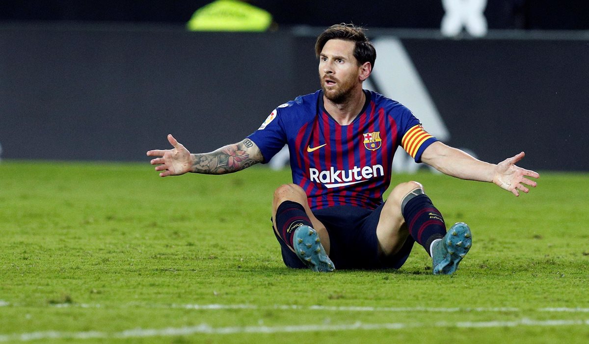 Lionel Messi, jugador del FC Barcelona. (Foto Prensa Libre: EFE)
