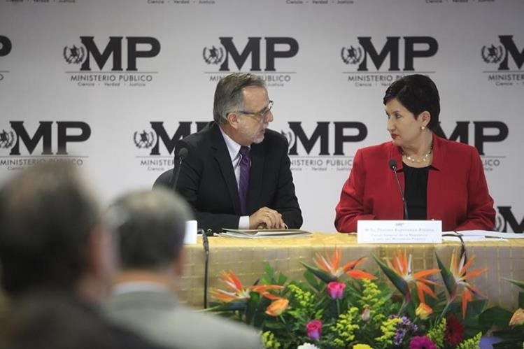 Thelma Aldana dejó el cargo de fiscal general en mayo de 2018, su sucesora es María Consuelo Porras. (Foto Prensa Libre: HemerotecaPL)