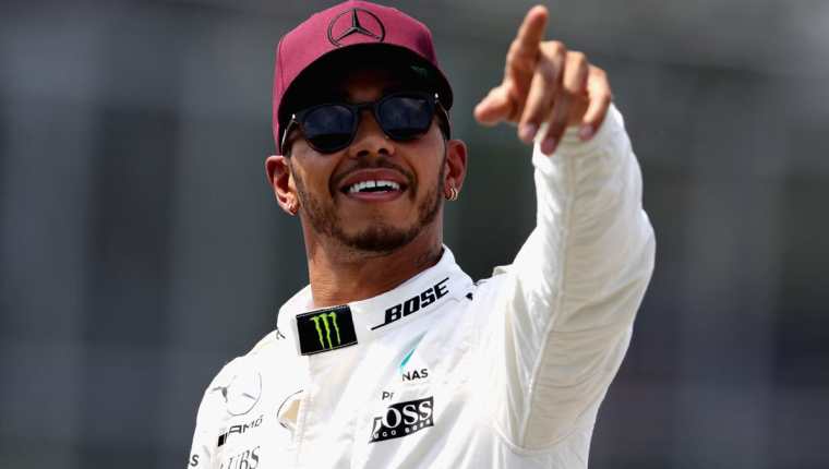Lewis Hamilton saldrá desde la primera posición en Canadá, el domingo. (Foto Prensa Libre: AFP)