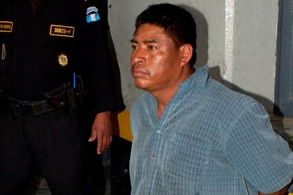 Diego Maldonado Yat fue ligado a proceso por la retención del síndico de Cunén, Quiché. (Foto Prensa Libre: Oscar Figueroa)
