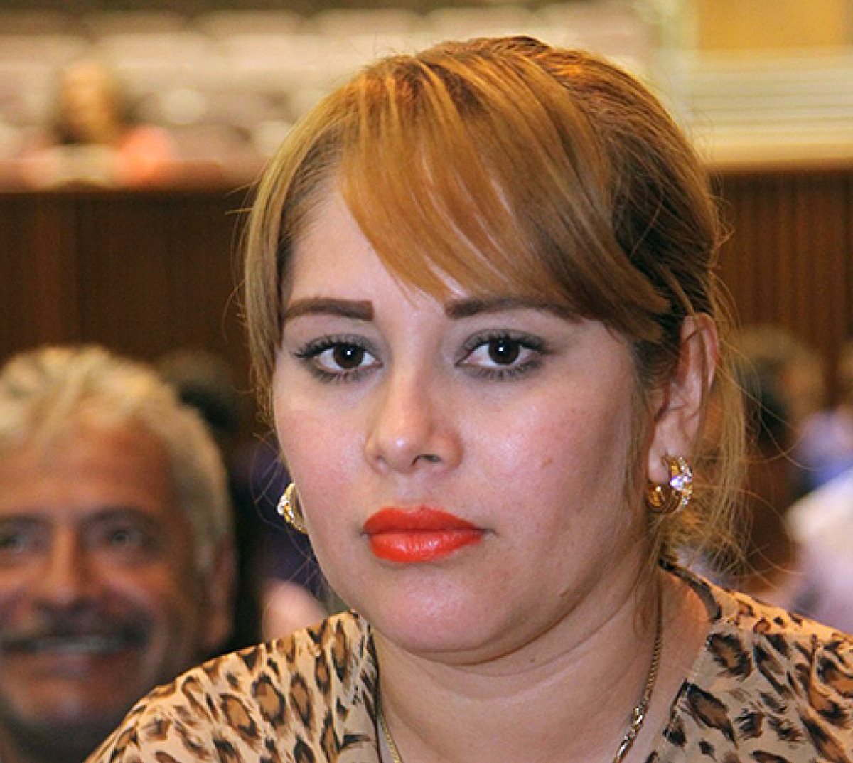 La diputada Sánchez, supuestamente vinculada con el Chapo Guzmán. (Foto Prensa Libre: EFE).