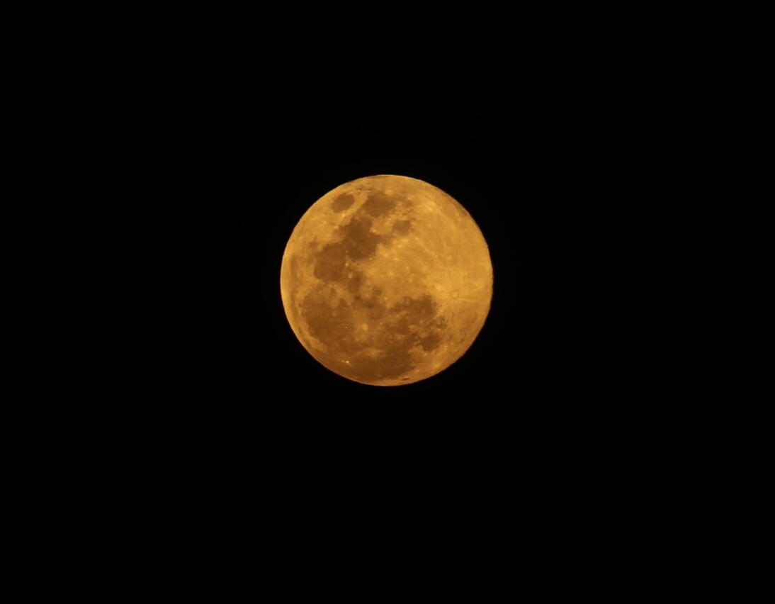 La luna llena se puede apreciar cada 29 días aproximadamente. (Foto Prensa Libre: Érick Ávila)