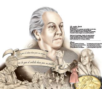 Gabriela Mistral es una de las grandes poetas del siglo XX en Latinoamérica. (Foto Prensa Libre: Esteban Arreola)