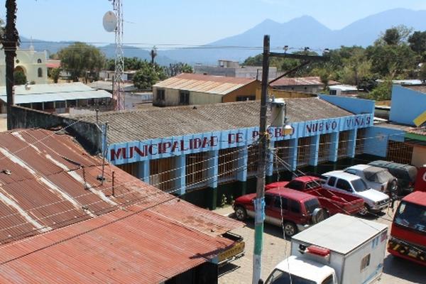 Comuna de  Pueblo Nuevo Viñas no ha mejorado el sistema de alumbrado público. (Foto Prensa Libre: Oswaldo Cardona)