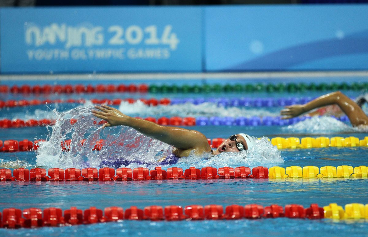 Valerie Gruest es la atleta 19 de Guatemala, que competirá en Río 2016. (Foto Prensa Libre: COG)