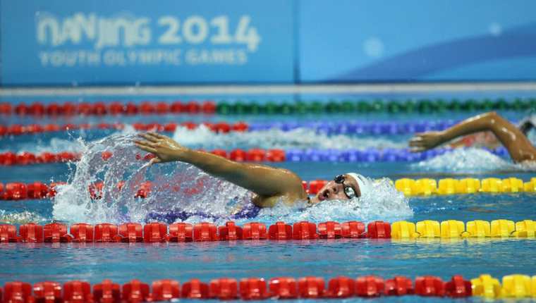 Valerie Gruest es la atleta 19 de Guatemala, que competirá en Río 2016. (Foto Prensa Libre: COG)
