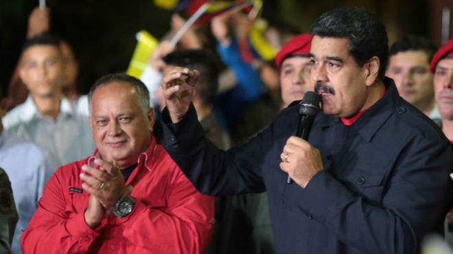 Diosdado Cabello aseguró que Maduro será el candidato del PSUV. GETTY IMAGES
