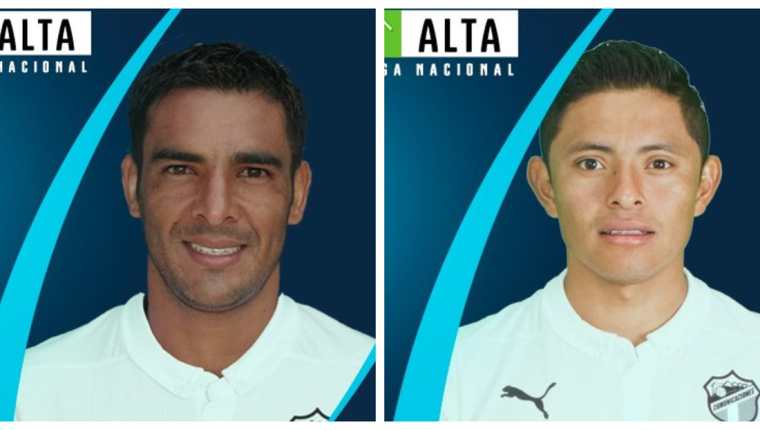 Comunicaciones anunció en sus redes sociales la llegada de Michael Umaña y Carlos Mejía para el Apertura 2018. (Foto Prensa Libre: Twitter Cremas Oficial)