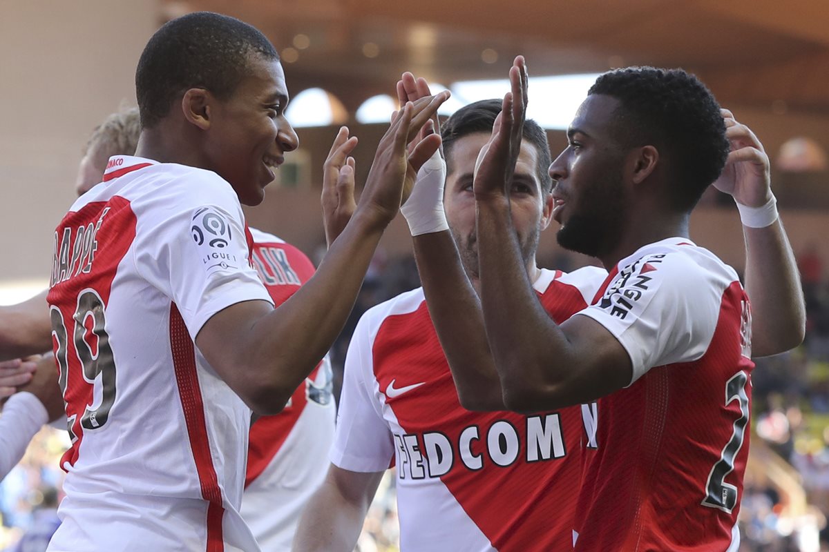 El Mónaco sigue soñando con coronarse campeón esta edición de la Ligue 1. (Foto Prensa Libre: AFP)
