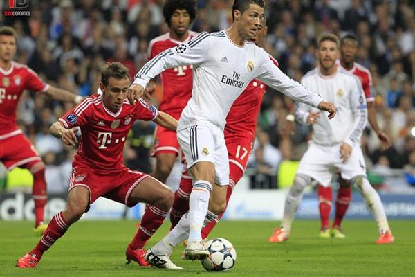 Real Madrid y Bayern Munich disputaron el partido de ida de las semis en Champions. (Foto Prensa Libre: AFP)