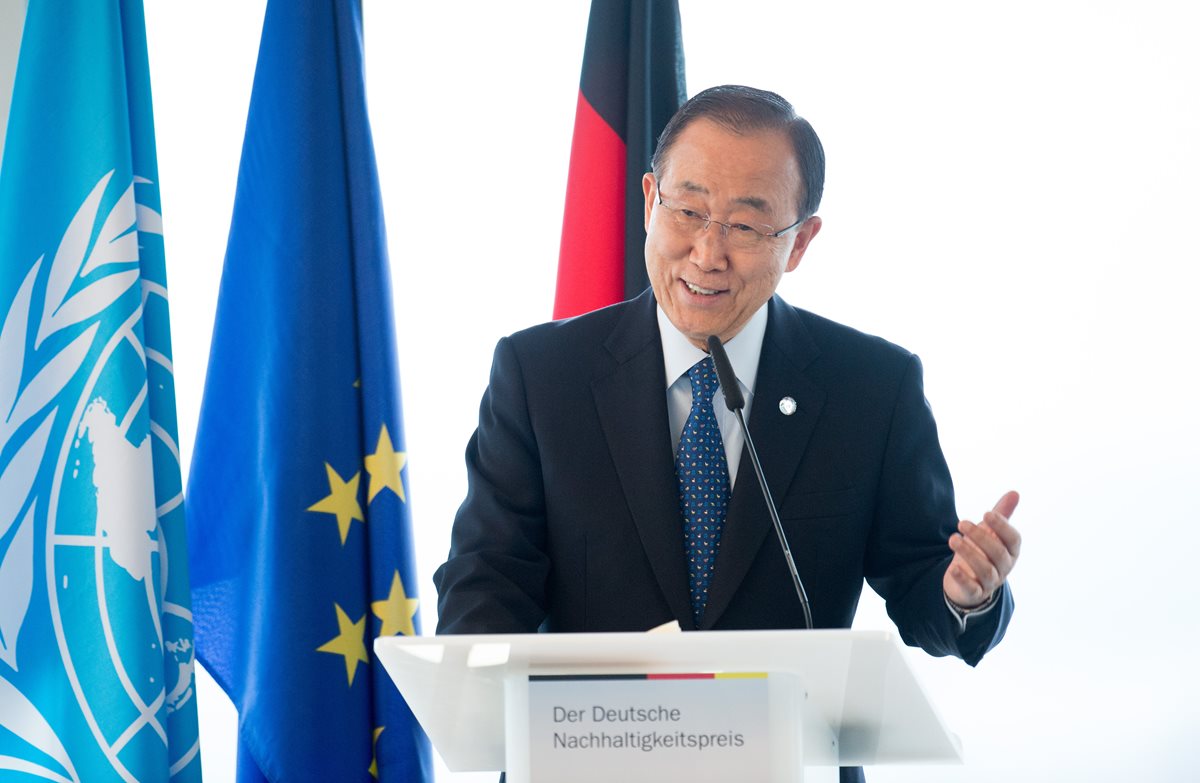 Ban Ki-Moon, secretario general de la ONU. (Foto Prensa Libre: AP)