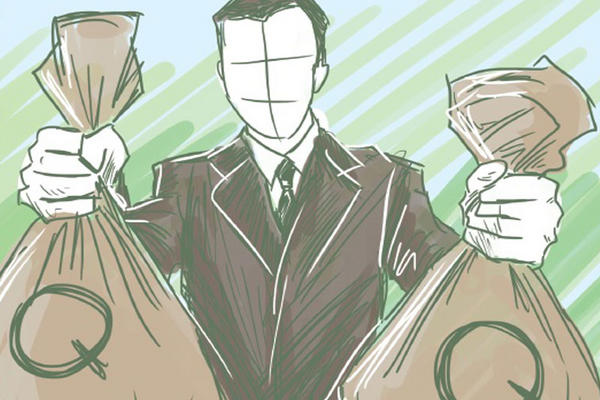 Sueldos millonarios de los miembros del Estado. (Fotoarte Prensa Libre)<br _mce_bogus="1"/>