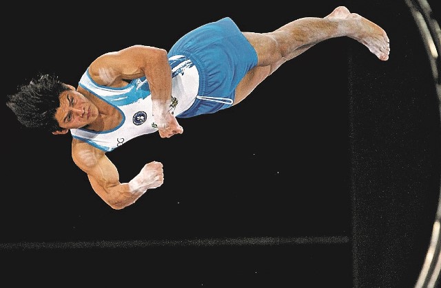 El gimnasta Jorge Vega buscará el fin de semana subir al podio del Mundial. (Foto Prensa Libre: Hemeroteca PL)