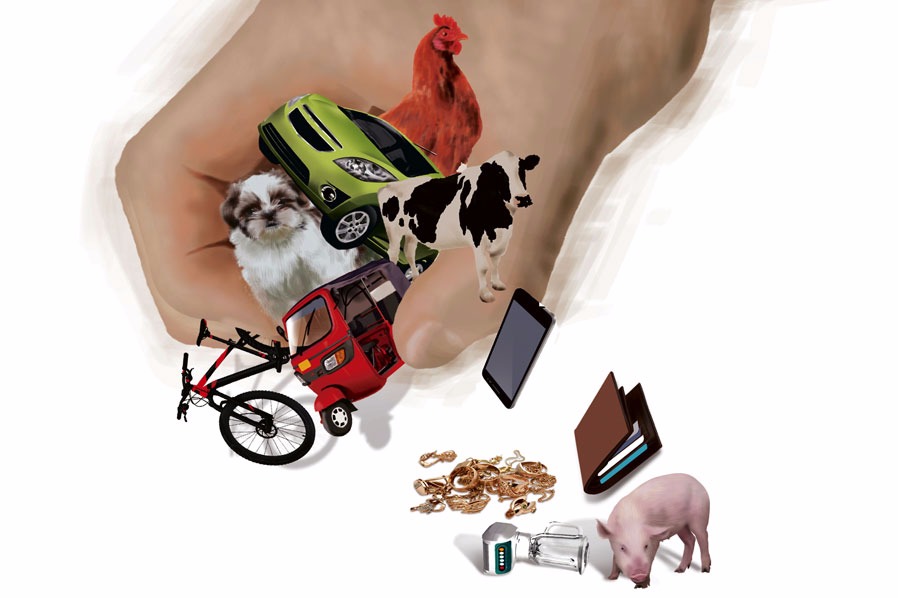 Según el reporte de las autoridades, han registrado denuncias por el hurto o robo de todo tipo de artículos. (Foto Prensa Libre: Hemeroteca PL)