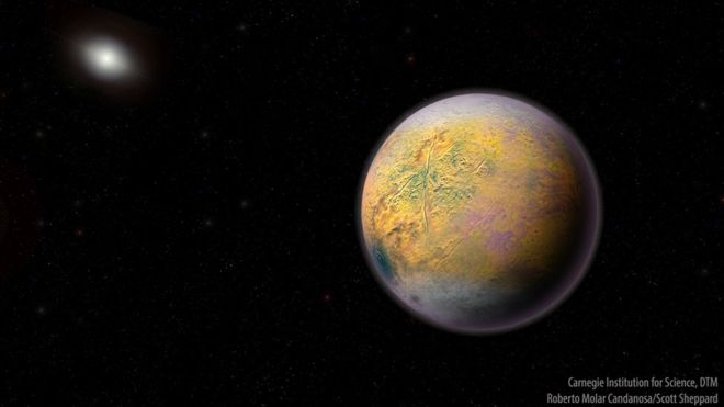 El Planeta Nueve es descrito como una "super-Tierra" helada que está más allá de la órbita de Plutón. REUTERS