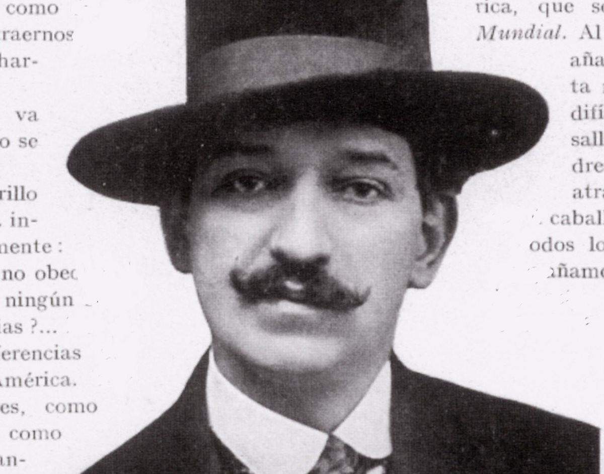 Enrique Gómez Carrillo, conocido como "el Príncipe de los cronistas". Foto Prensa Libre: Hemeroteca PL.