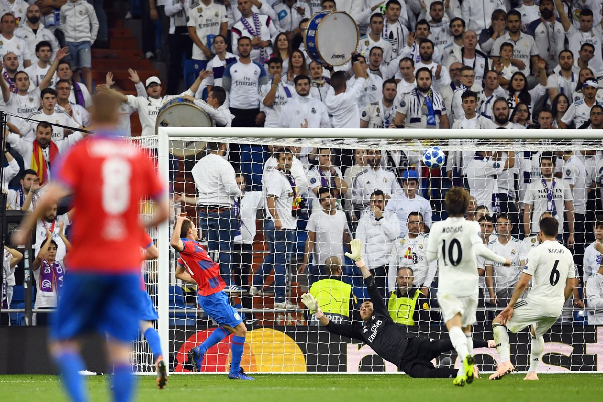 Keylor Navas salvo al Real Madrid en varias ocasiones.