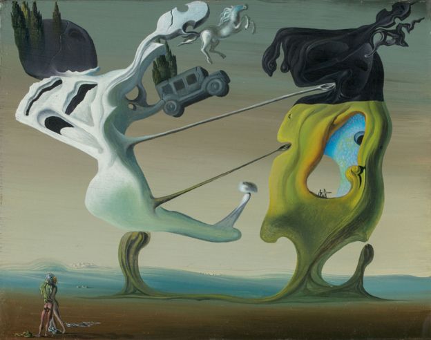 Maison pour Érotomane fue creada a principios de los 1930 en el apogeo del período surrealista de Salvador Dalí. Foto: Cortesía Sotheby's. SOTHEBY'S