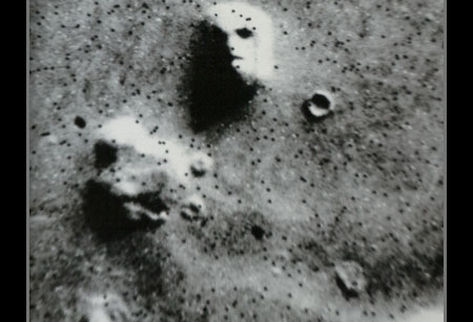 Esta fotografía de Marte fue obtenida por la sonda espacial Viking Orbiter. (NASA)
