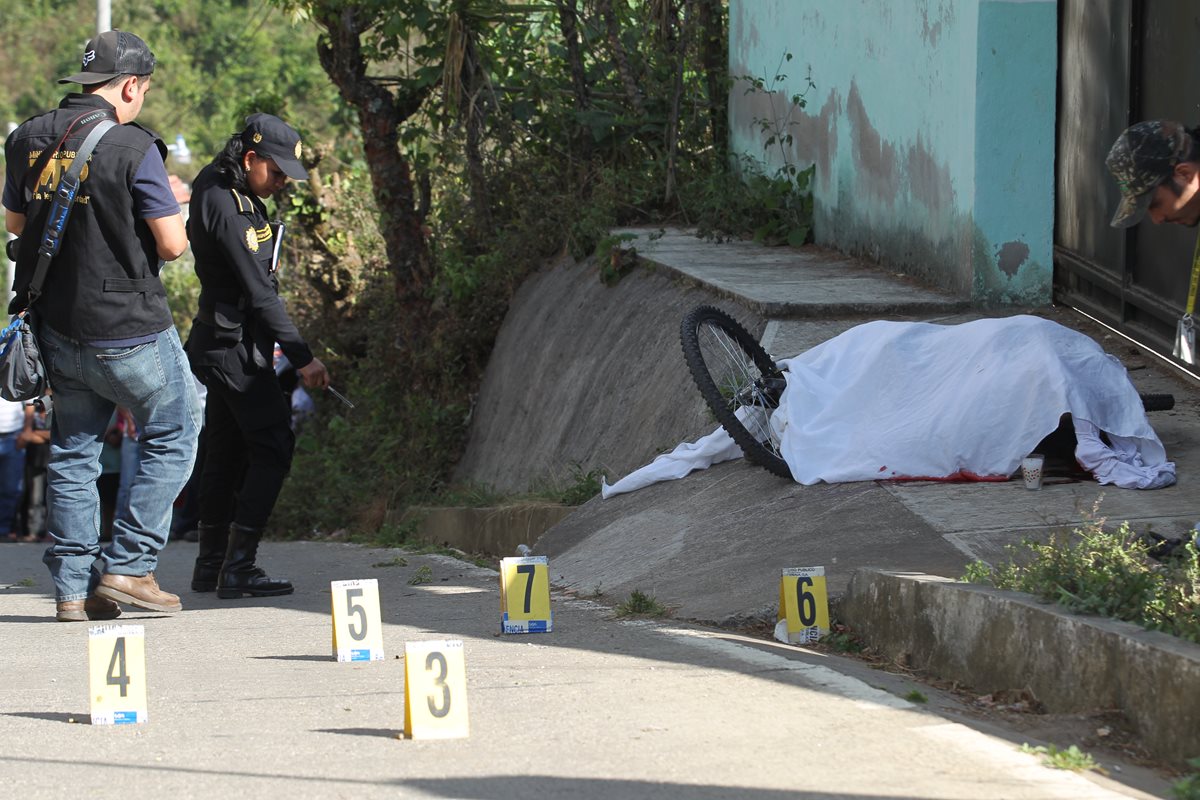 La violencia fue la principal causa de muertes durante la Semana Santa en Guatemala. (Foto Prensa Libre: A. Interiano)