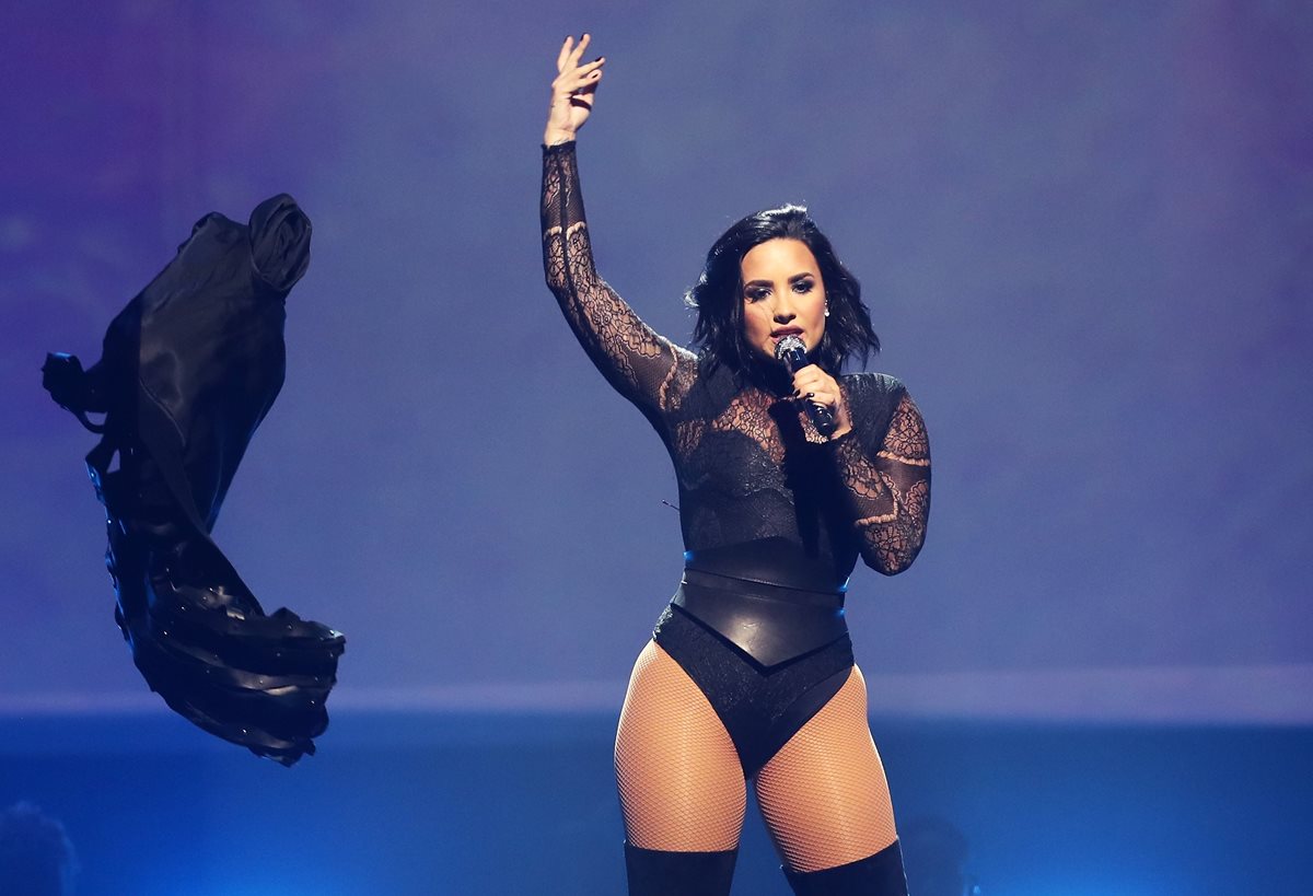 La cantante Demi Lovato sorprende con sus declaraciones. (Foto Prensa Libre: AP)