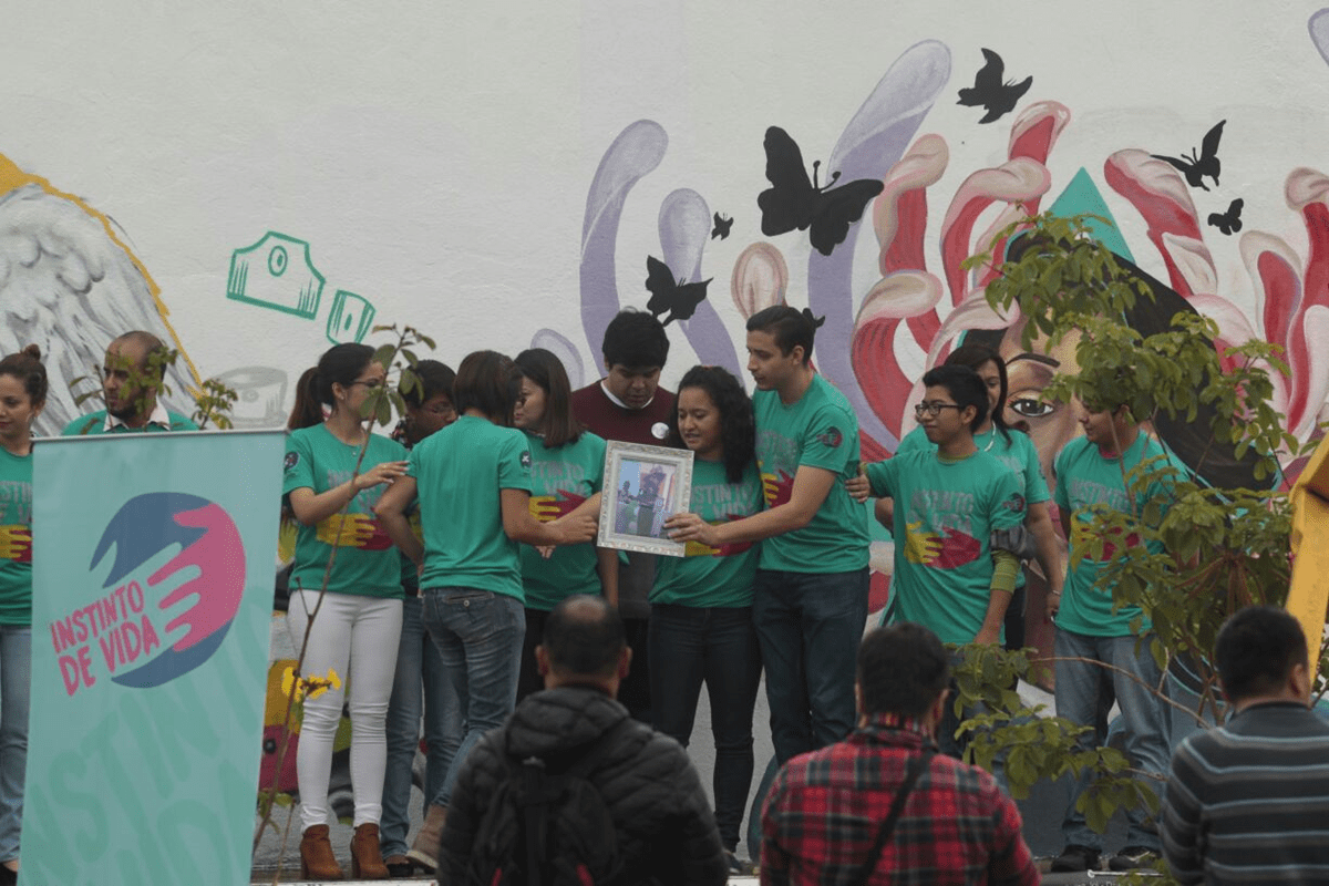 El movimiento Jóvenes Contra la Violencia impulsa actividades para reducir la criminalidad. (Foto Prensa Libre: Carlos Hernández)