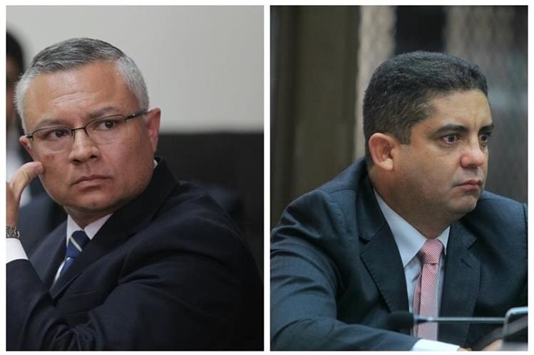 Estuardo Gonzáles y Juan Carlos Monzón permanecen en una celda de aproximadamente 3.50 metros por 2.50, en Pavoncito, Fraijanes. (Foto Prensa Libre: Hemeroteca PL)