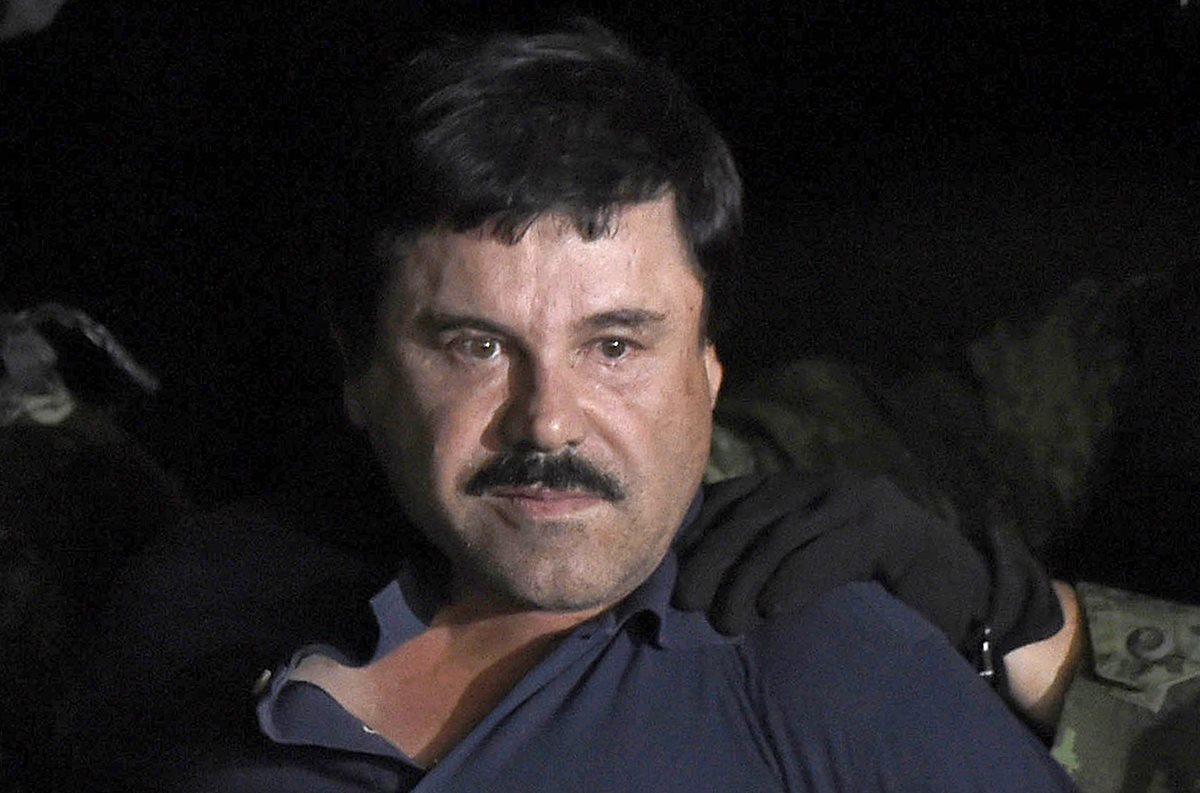 Joaquín Archivaldo Guzmán Loera, más conocido como El Chapo Guzmán, guarda prisión en una cárcel de Nueva York. (Foto Prensa Libre: AFP)