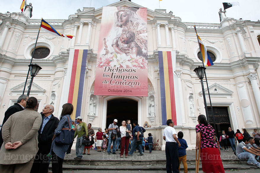 Templo de Santo Domingo, durante el mes de octubre. (Foto: Hemeroteca PL)