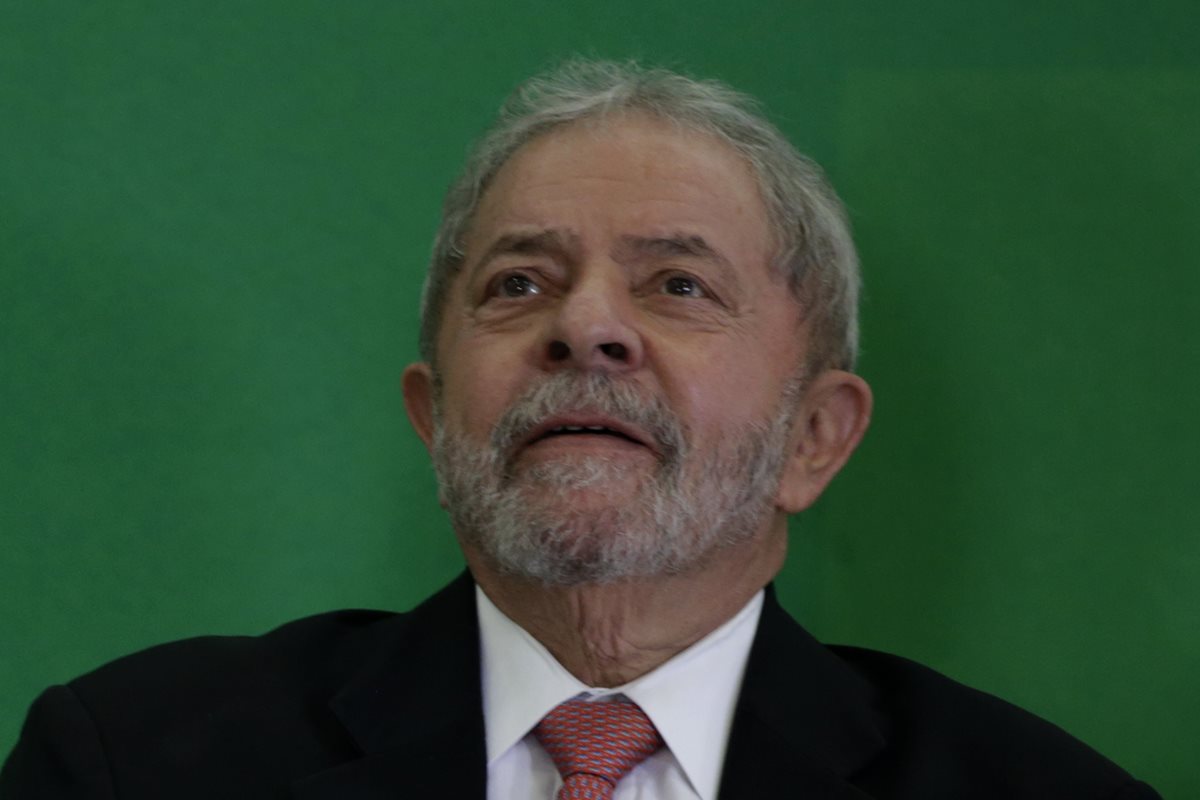 Lula da Silva, expresidente de Brasil y ahora jefe de gabinete de Rousseff. (Foto Prensa Libre: EFE).