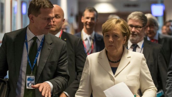 Ángela Merkel es la cuarta persona más poderosa del mundo, según Forbes. GETTY IMAGES