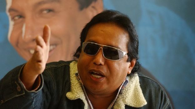 Díaz había seguido los pasos en la música de su padre, el ícono del vallenato Diomedes Díaz. REUTERS