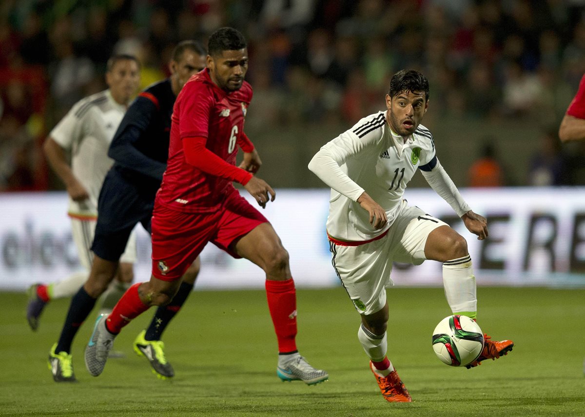 Con un solo gol de Carlos Vela, México superó a Panamá. (Foto Prensa Libre: AFP).