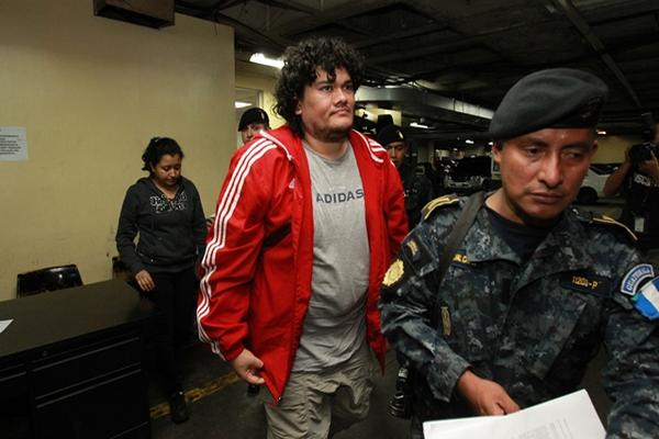 Edgar Alfredo Medrano Osorio, hijo del alcalde de Chinautla, Arnoldo Medrano. (Foto Prensa Libre: Estuardo Paredes)