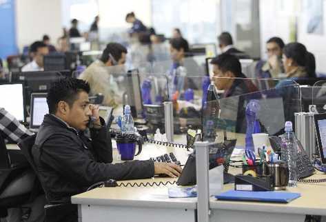 El desarrollo de software genera ocho mil 500 empleos en el país, y en el 2013 exportó servicios por US$79 millones. (Foto Prensa Libre: Álvaro Interiano)