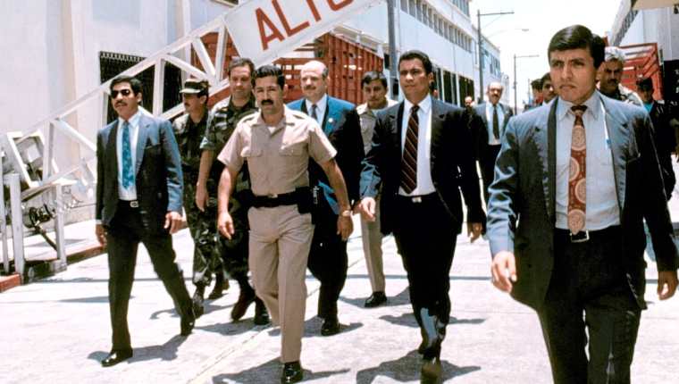 En mayo de 1993 falla el intento de Serrano por disolver los organismos de Estado y huye a Panamá. (Foto Prensa Libre: Hemeroteca PL)