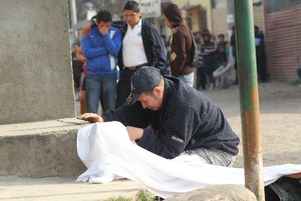 Miguel  Rodolfo Franco del Cid murió baleado  en la colonia Villa Ester, Amatitlán.